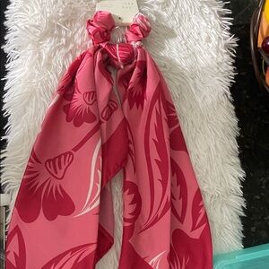a new day Vibrant Pink Floral Scarf